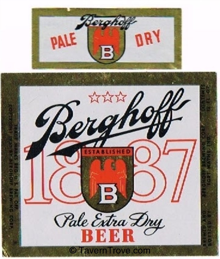 Berghoff Pale Extra Dry Beer 