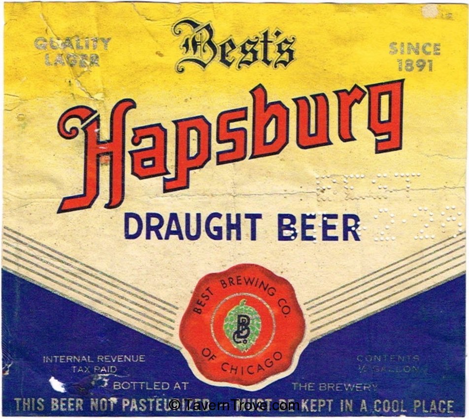 Best's Hapsburg Draught Beer