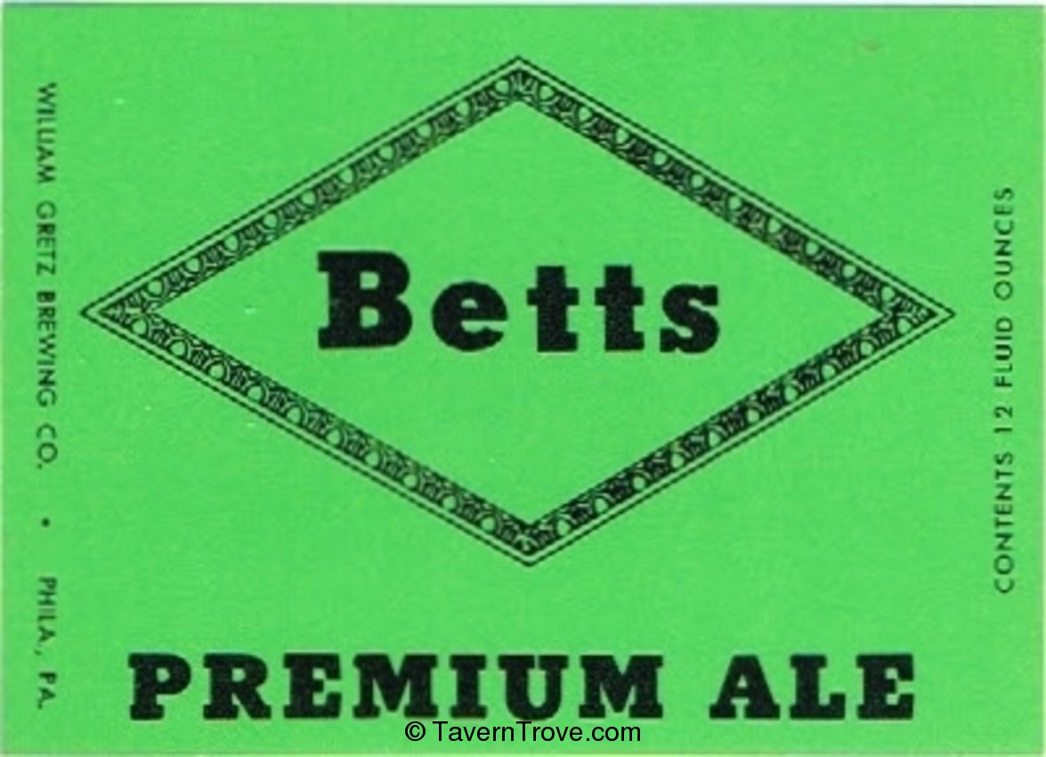 Betts Premium Ale