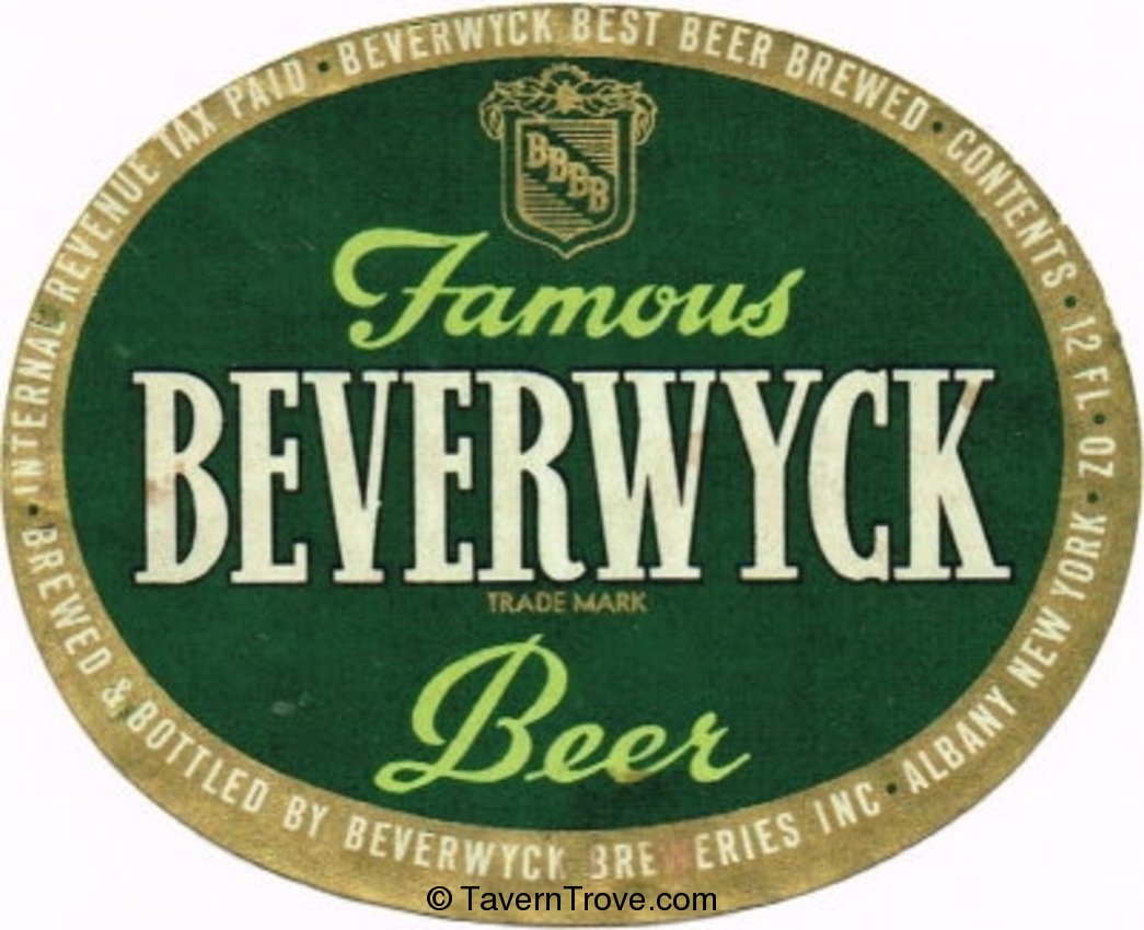 Beverwyck Famous Beer 