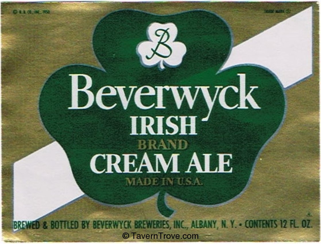 Beverwyck Irish Cream Ale