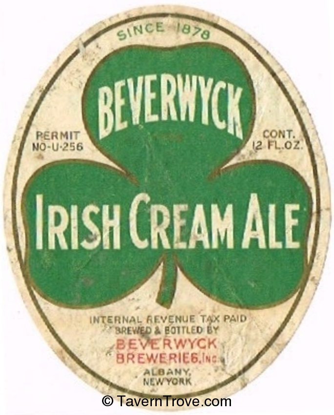 Beverwyck Irish Cream Ale