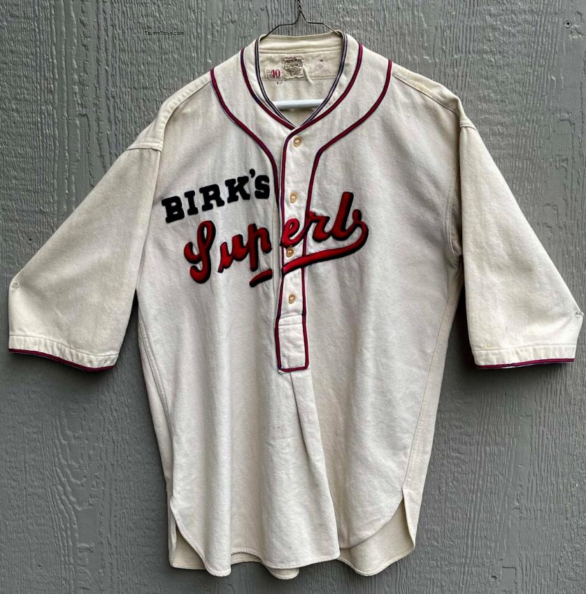 Birk Bros. Superb Beer Baseball Jersey