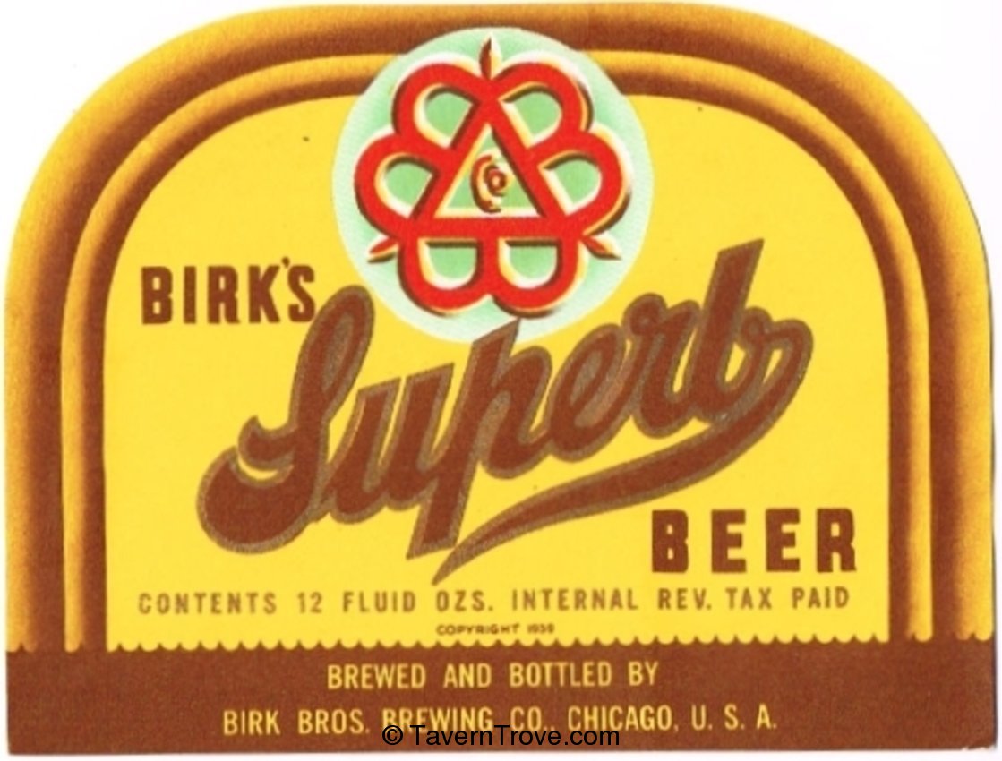 Birk's Superb  Beer