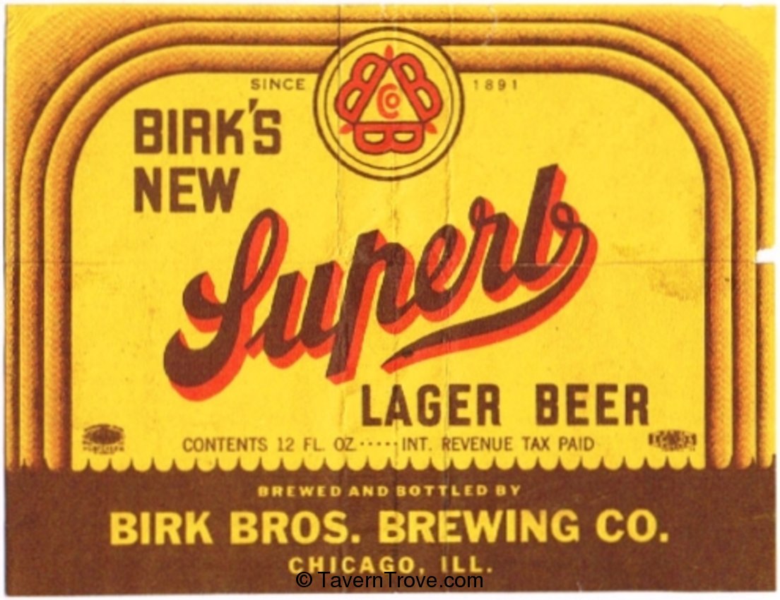 Birk's Superb  Beer