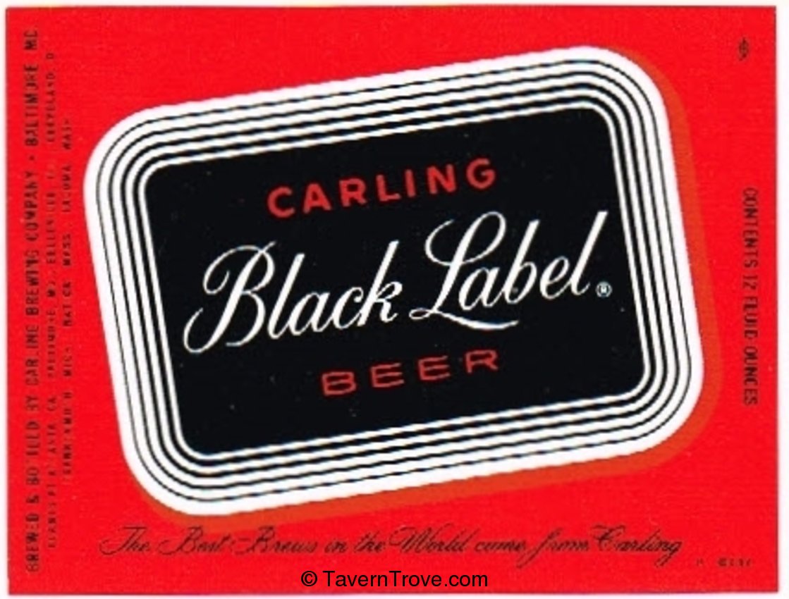 Black Label Beer