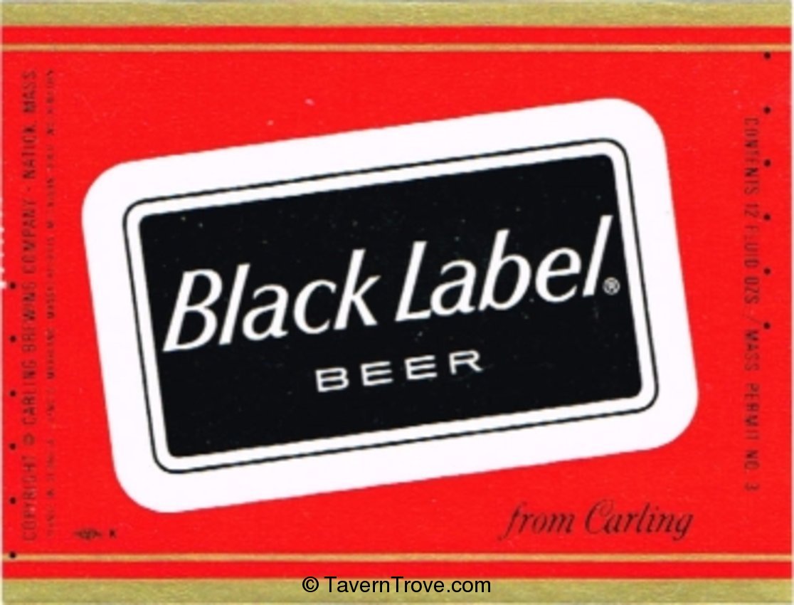 Black Label Beer