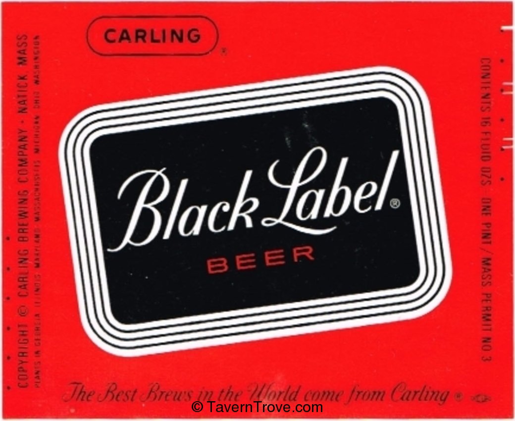 Black Label Beer