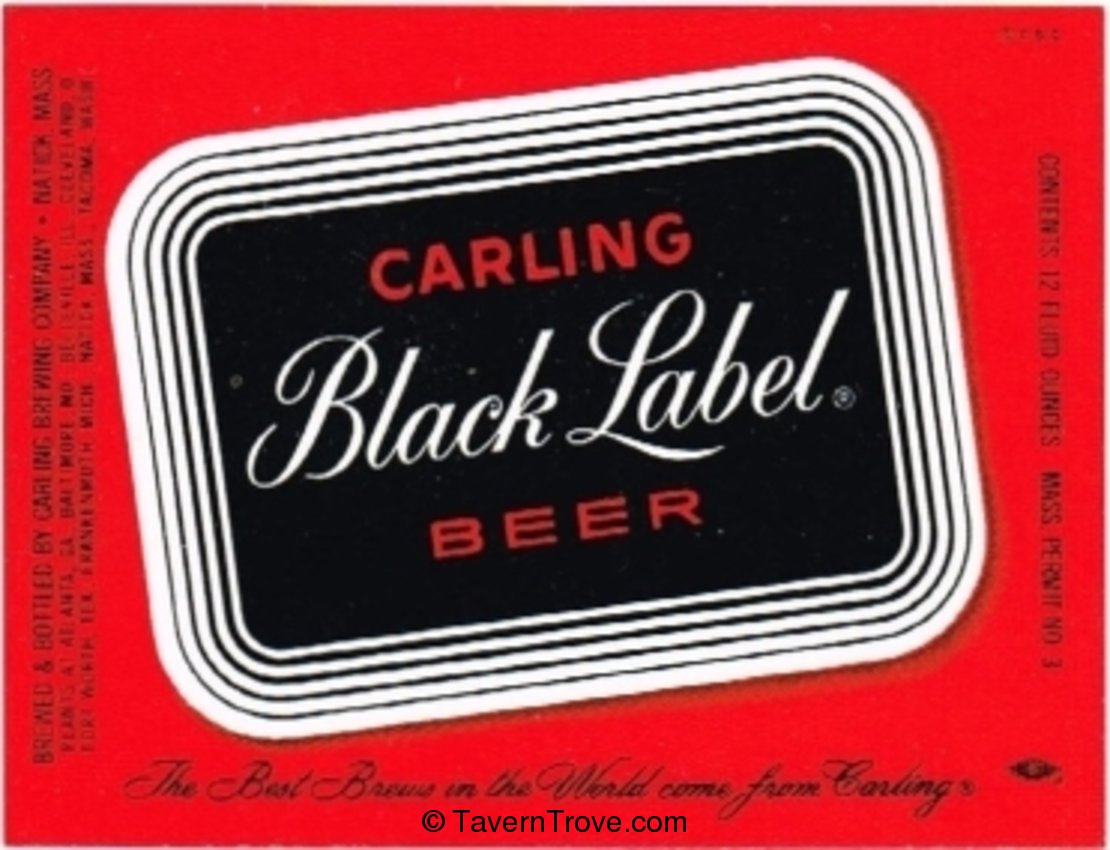 Black Label Beer