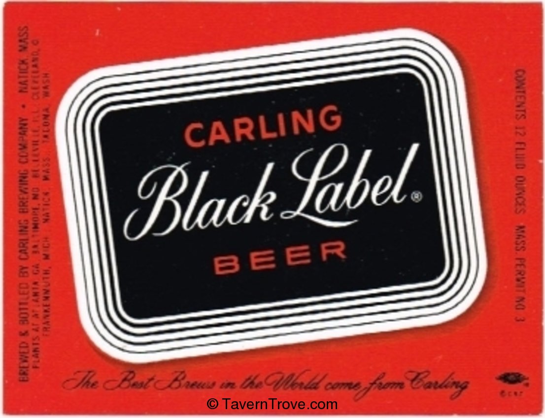 Black Label Beer