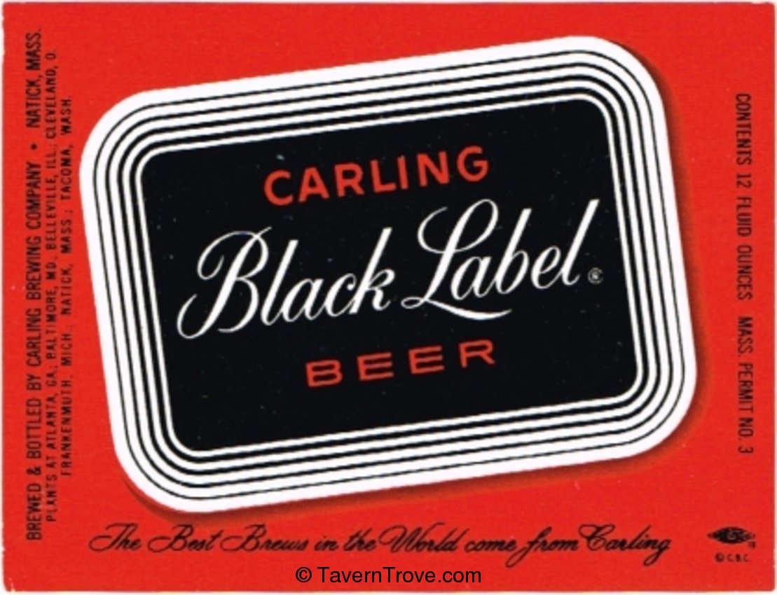 Black Label Beer