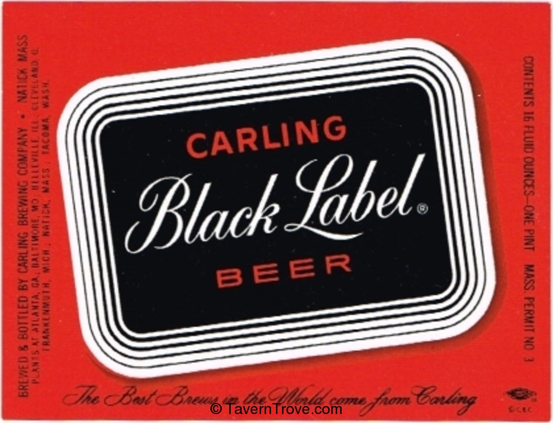 Black Label Beer