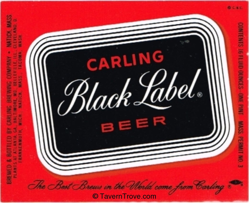 Black Label Beer