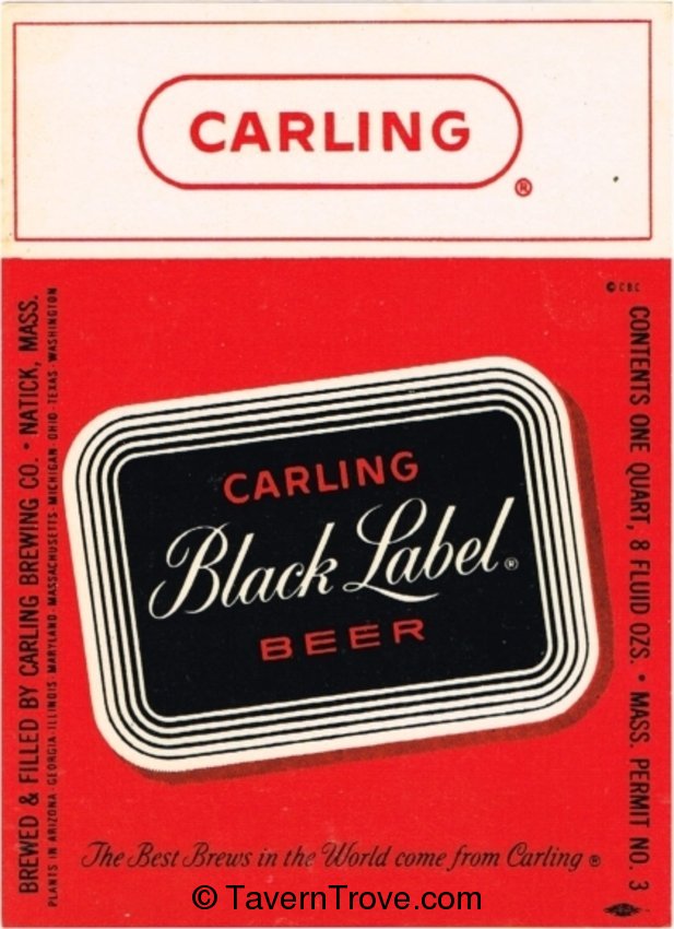 Black Label Beer