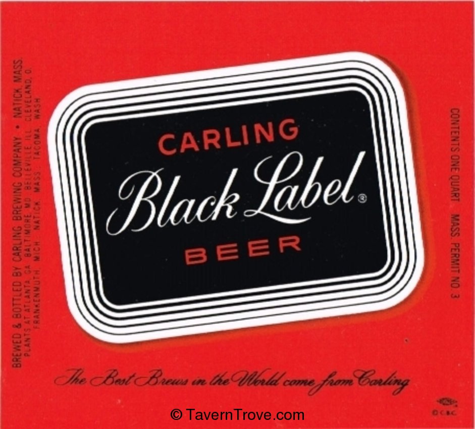 Black Label Beer