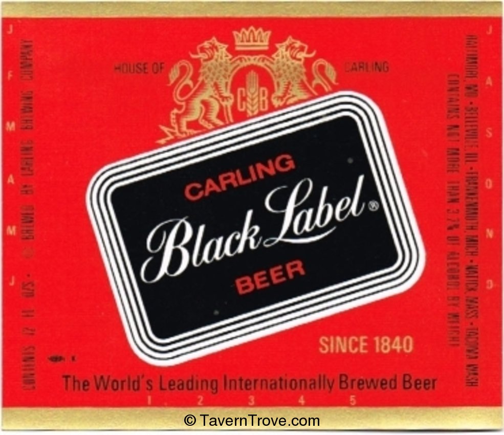 Black Label Beer