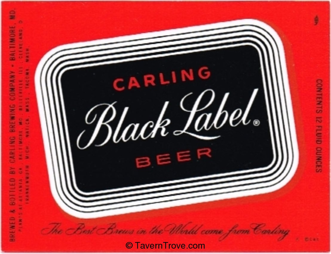 Black Label Beer