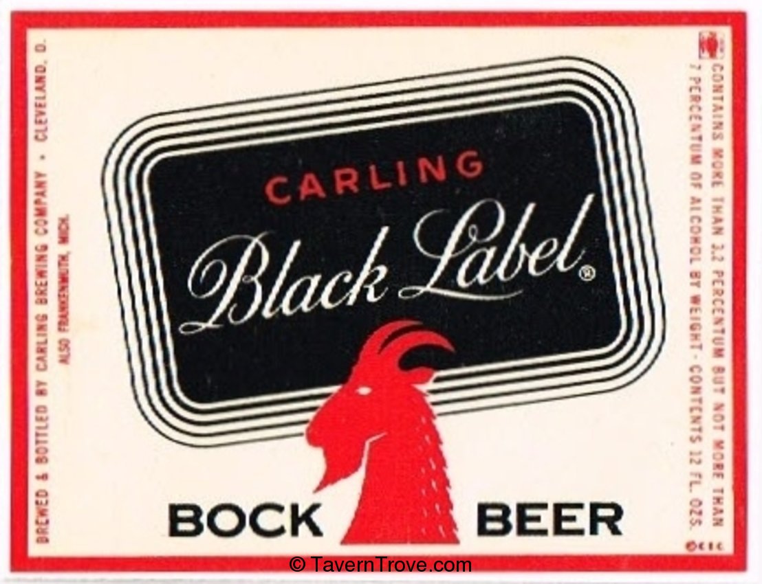 Black Label Bock Beer