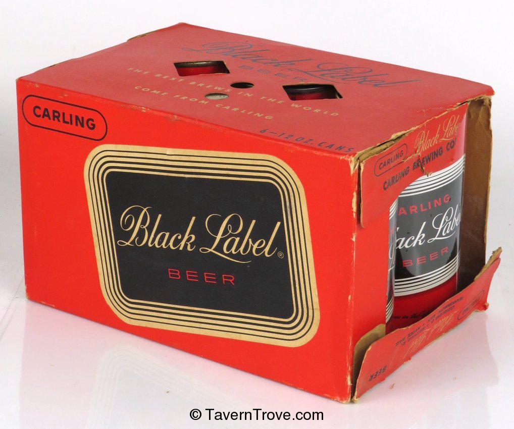 Black Label Beer Six Pack