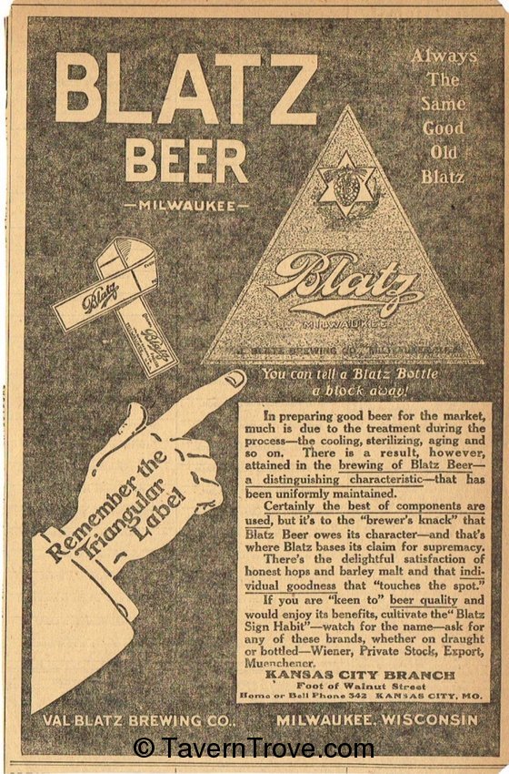 Blatz Beer