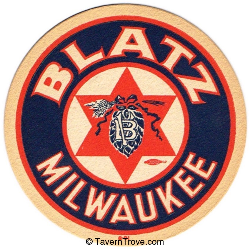 Blatz Milwaukee Beer