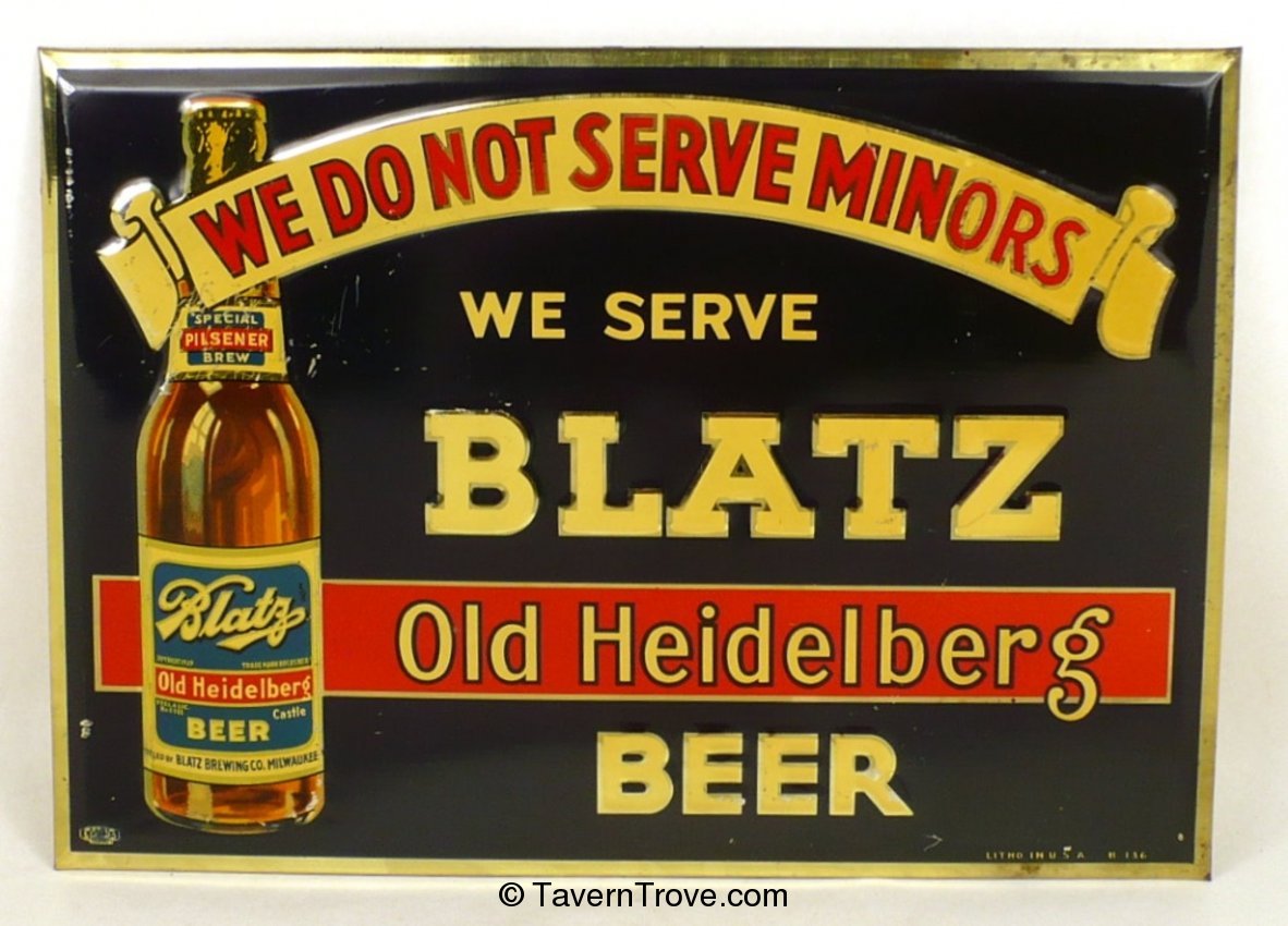 Blatz Old Heidelberg Beer