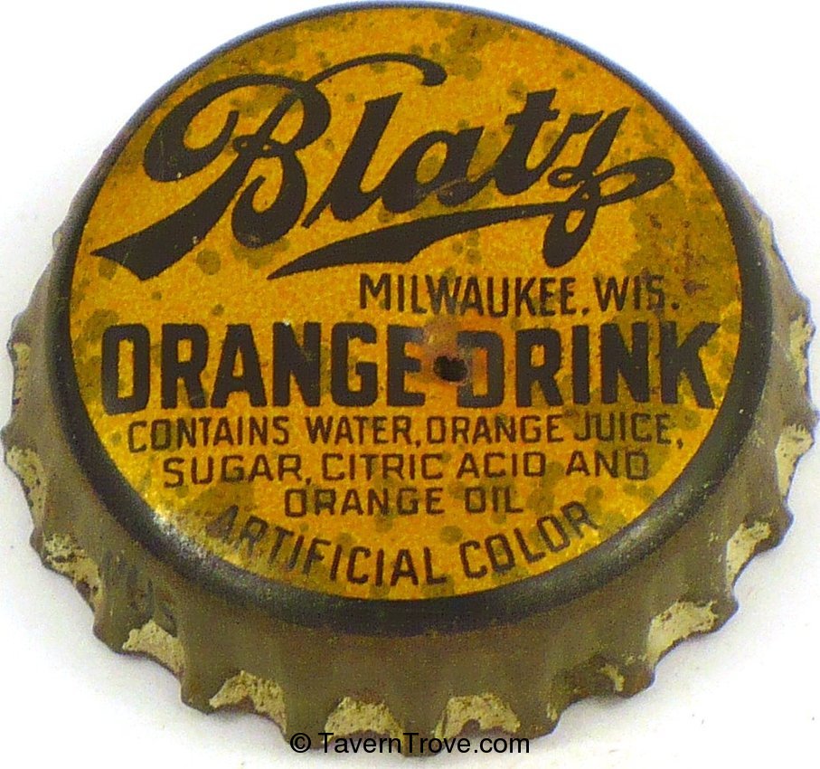 Blatz Orange Drink