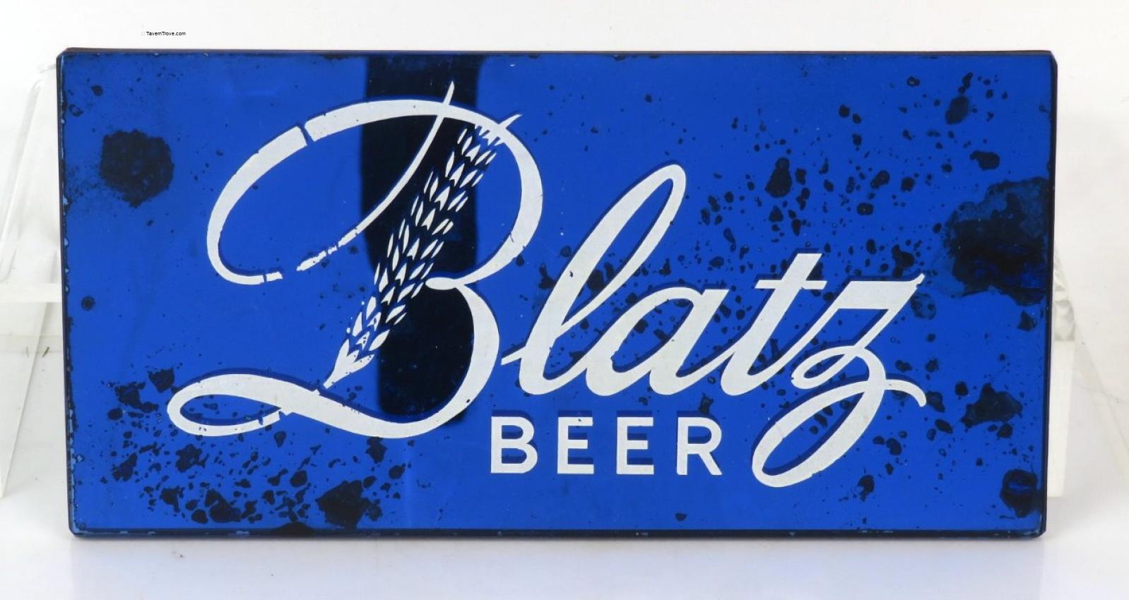 Blatz Beer Cobalt