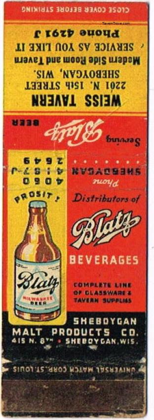 Blatz Beer Dupe