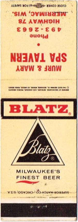 Blatz Beer Dupe