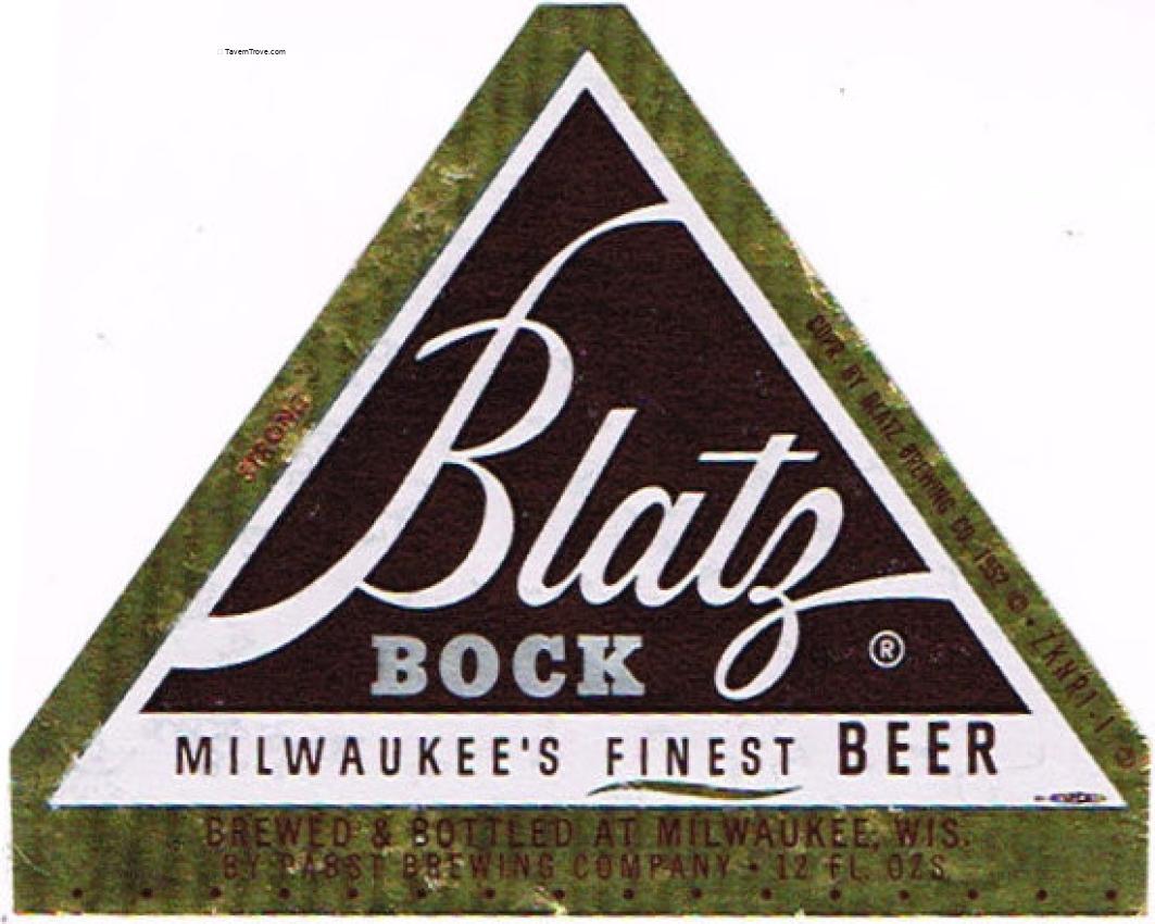 Blatz Bock Beer