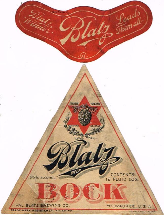 Blatz Bock Beer (grafted)