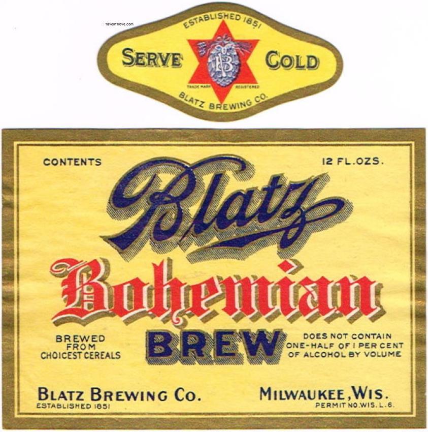 Blatz Bohemian Brew