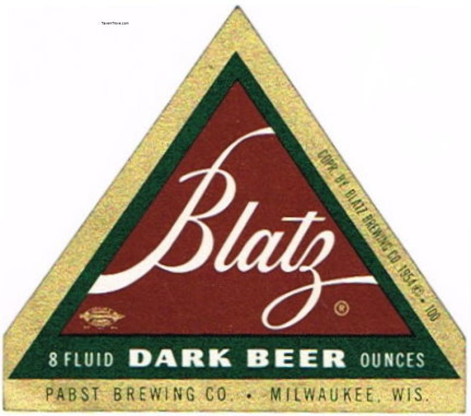 Blatz Dark Beer