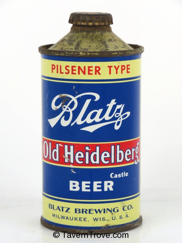 Blatz Old Heidelberg Castle Beer