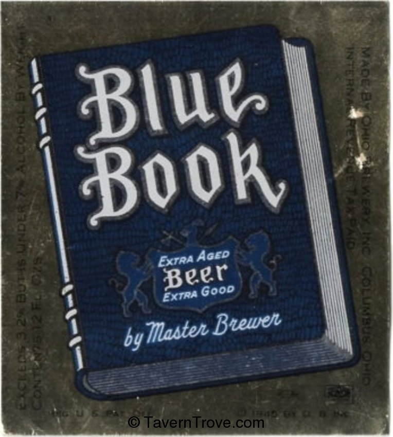 Blue Book Beer