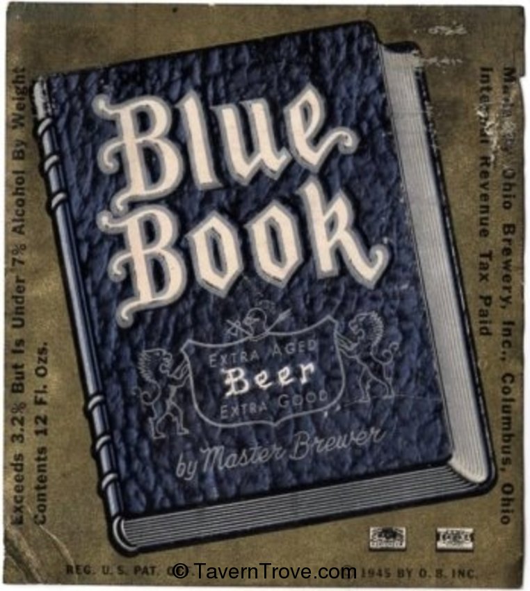 Blue Book Beer