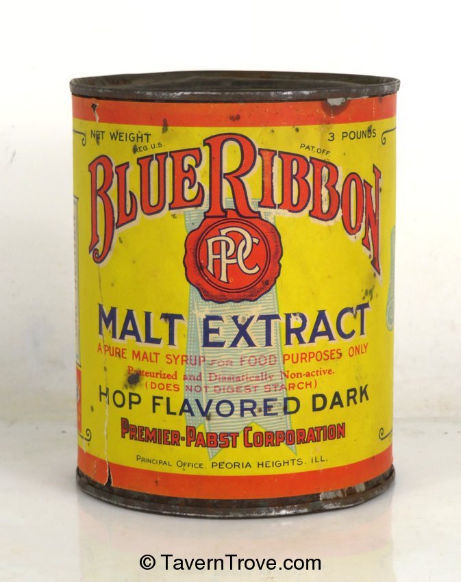 Blue Ribbon Malt Extract Hop Flavored