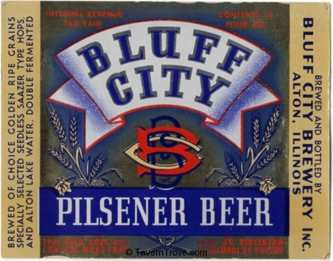 Bluff City Pilsener Beer