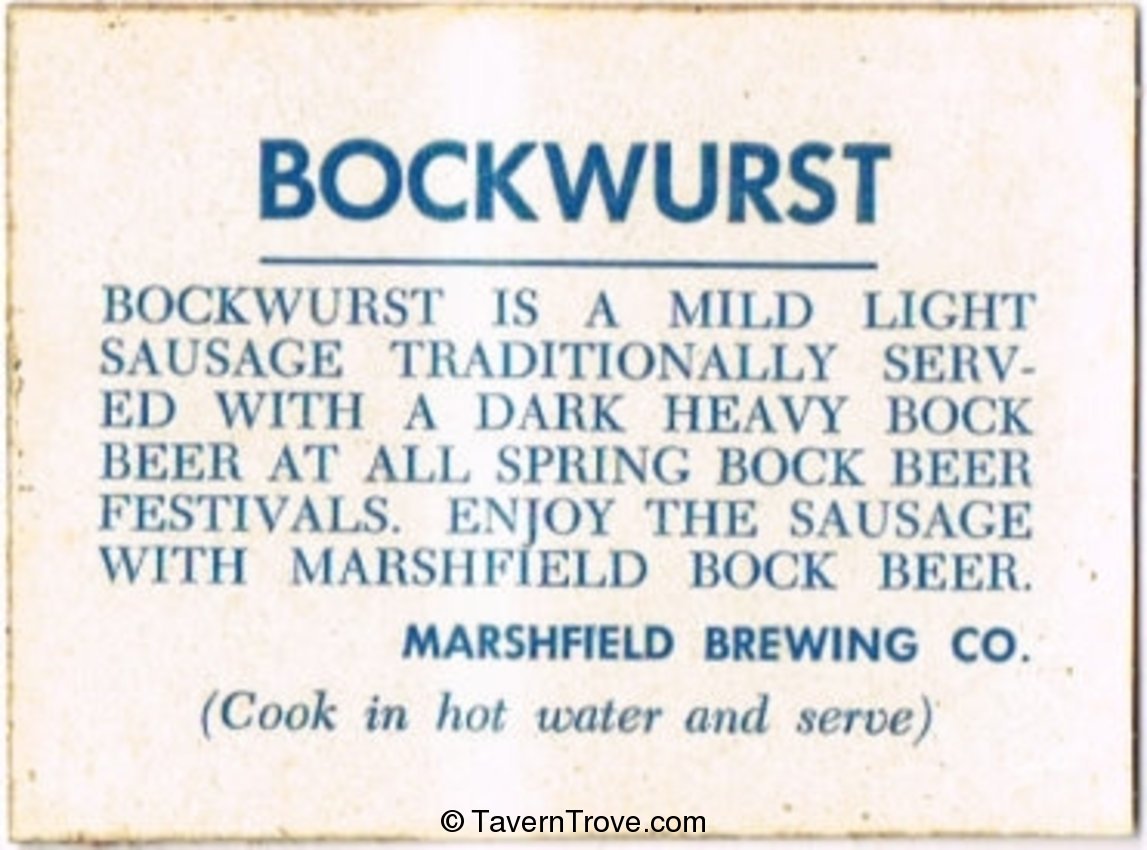 Bockwurst Decal