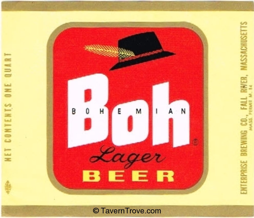 Boh Bohemain Lager  Beer