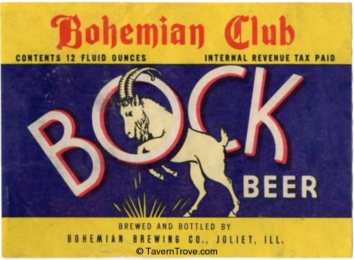 Bohemian Club Bock Beer 