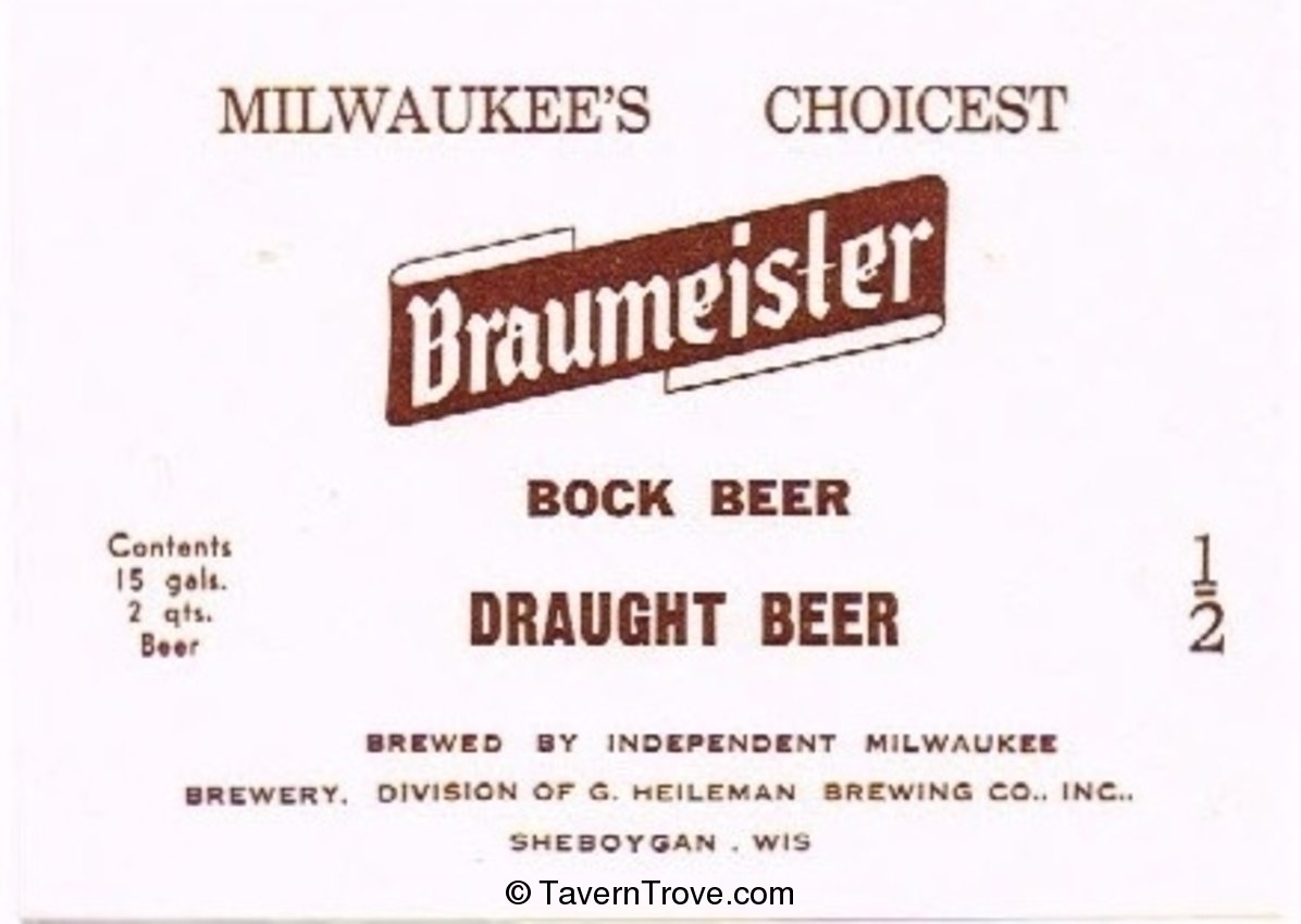 Braumeister Bock Beer