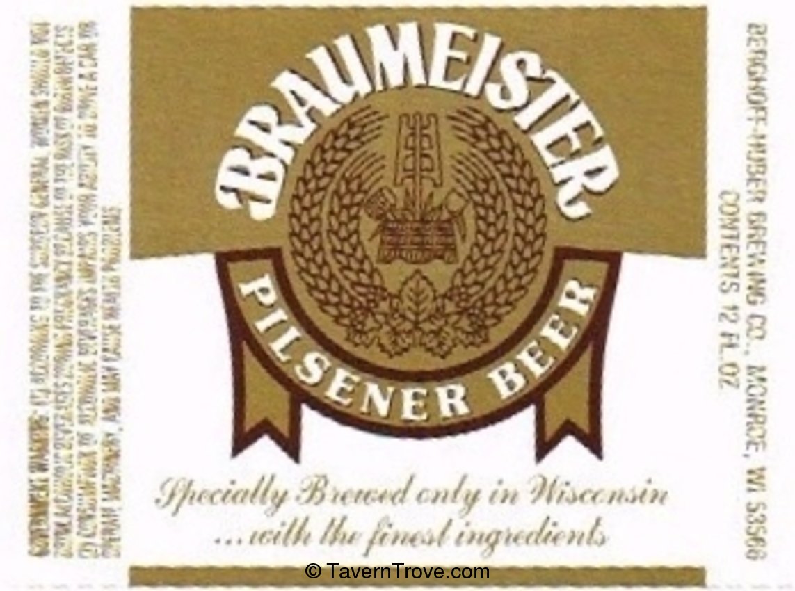 Braumeister Pilsener Beer