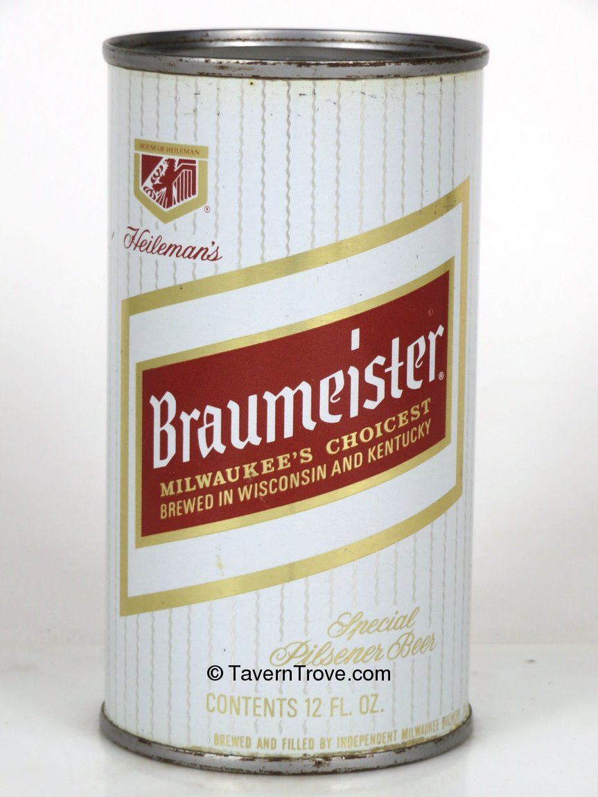 Item #15035 1964 Braumeister Beer Flat Top Can Unlisted.