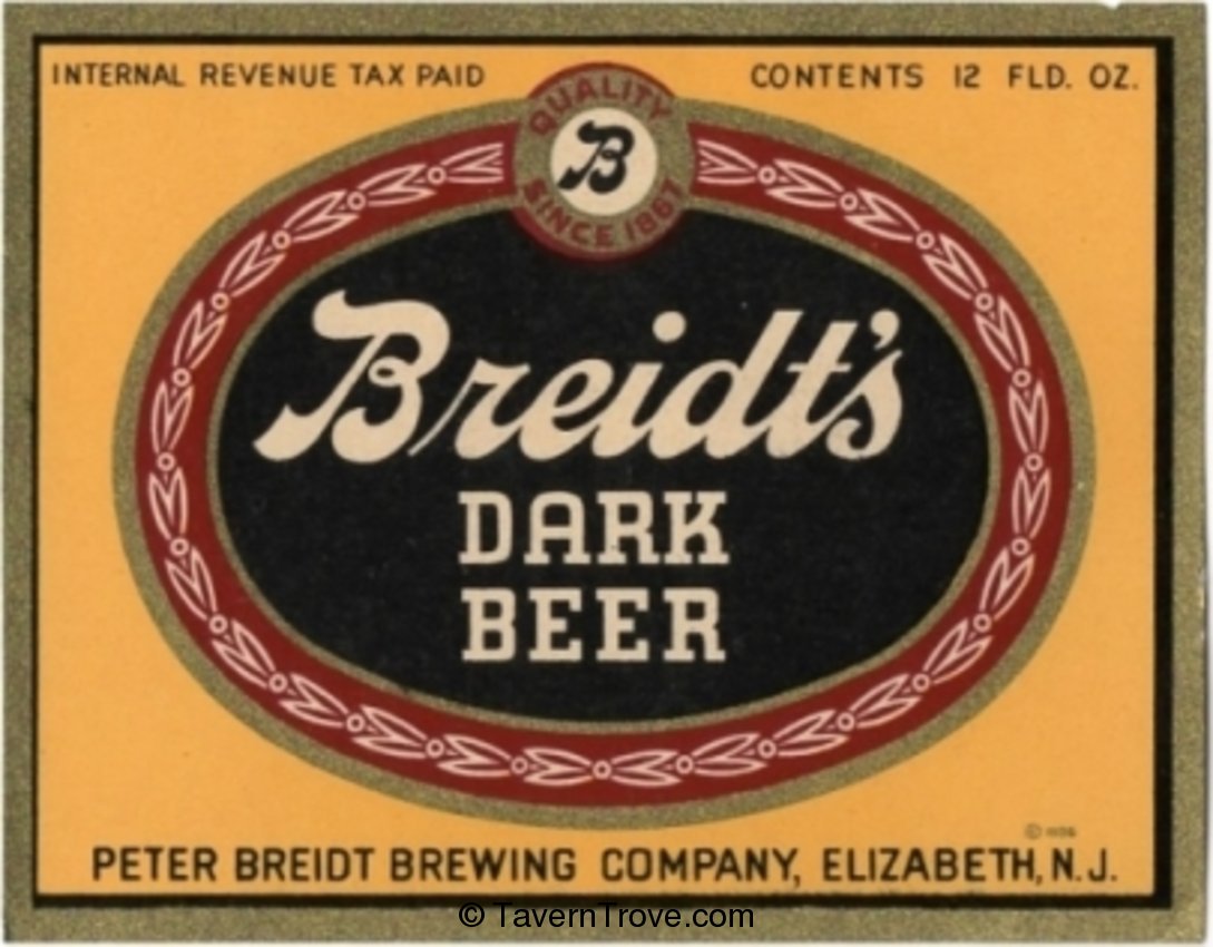 Breidt's Dark Beer