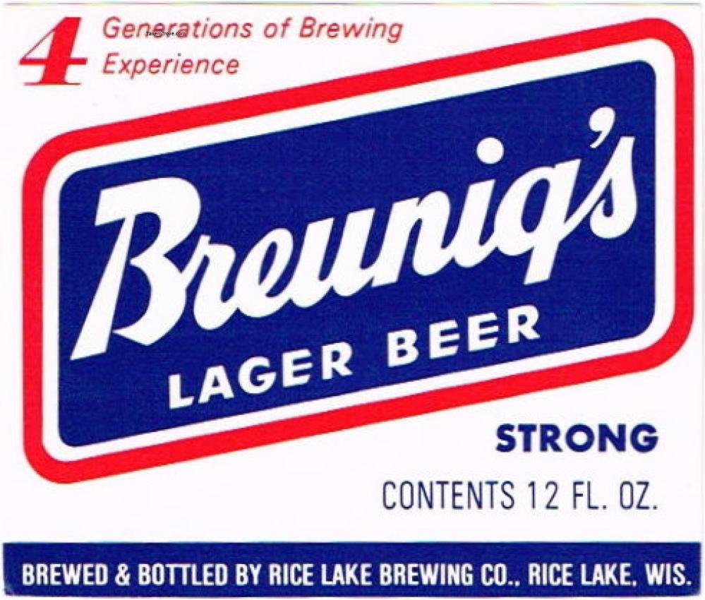 Breunig's Lager Beer (70mm)