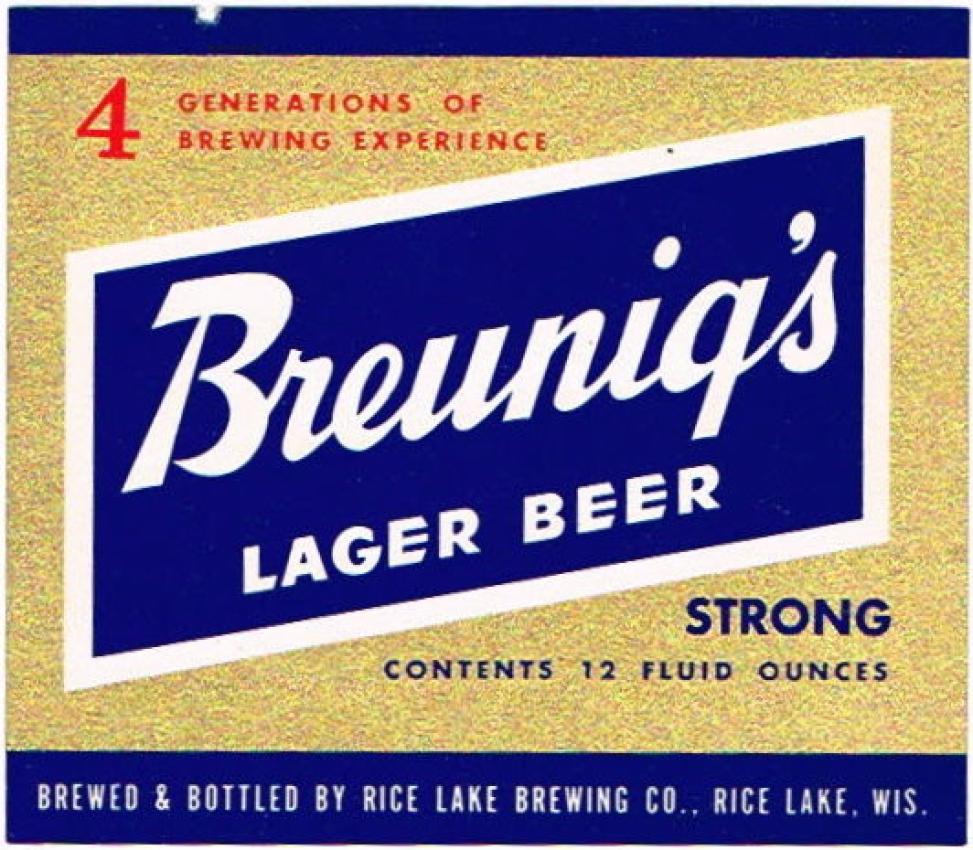 Breunig's Lager Beer (78mm)