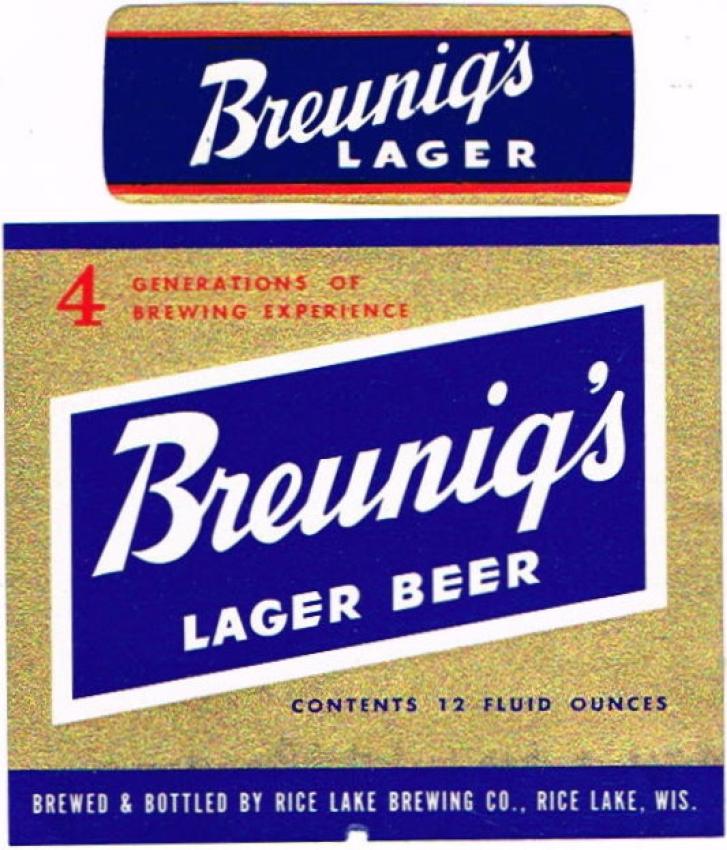 Breunig's Lager Beer (78mm)