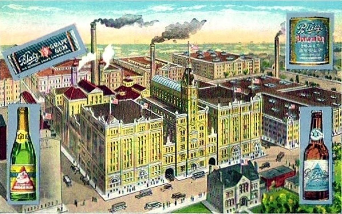 Blatz Brewery Building and Logos and Brands